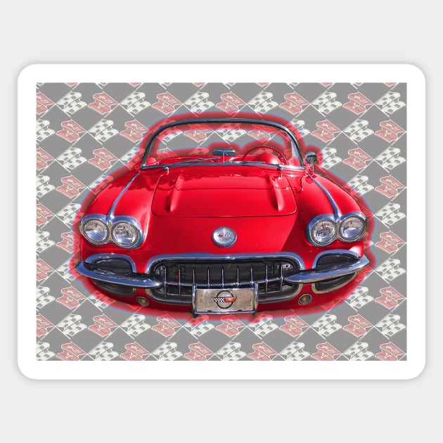 59 Vette Sticker by Mobykat